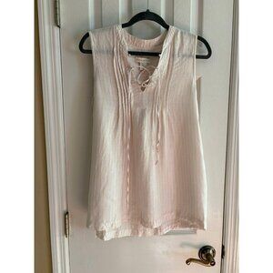 Linen Tank Top Cynthia Rowley